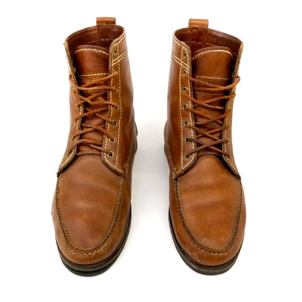 COLE HAAN Brown Leather Country High Top Boot 10.5